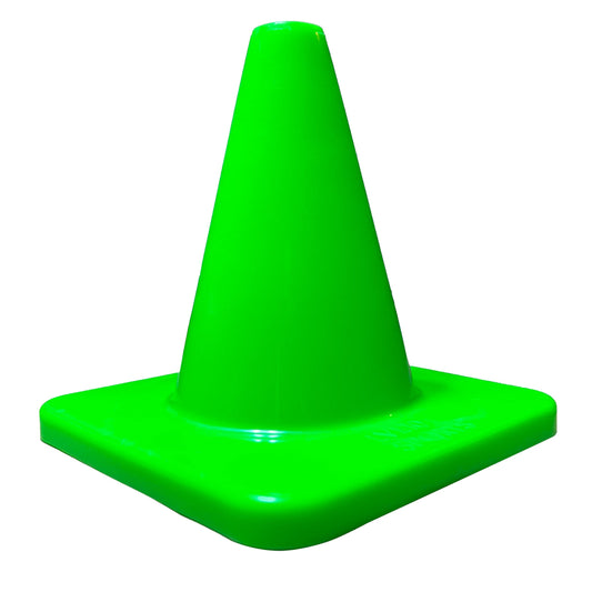 LVL10 Pro Training Cones - 6" Soccer Training Cones for Sports - for Basketball, Football, Basketball and Agility Drills - Soccer Field Markers that Won't Crack, Slide or Fly
