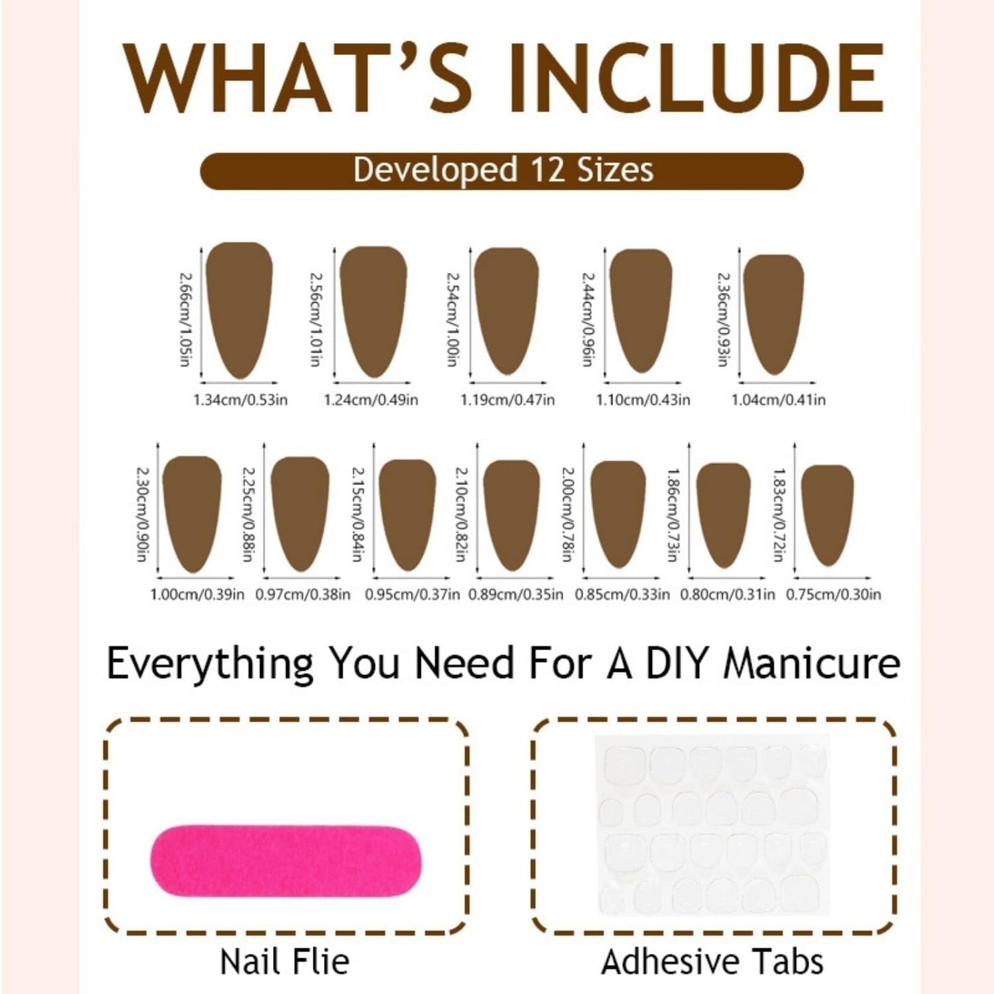 OCTOSWAVE Valentine's Short Press on Nails Almond Fake Nails French Glossy Artificial Nail 3D Love Lips Stick on Nail for Women 24pcs