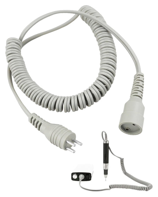 Nail Drill Replacement Motor Cord Fit for Mani-pro KP-60 KP60，Gray