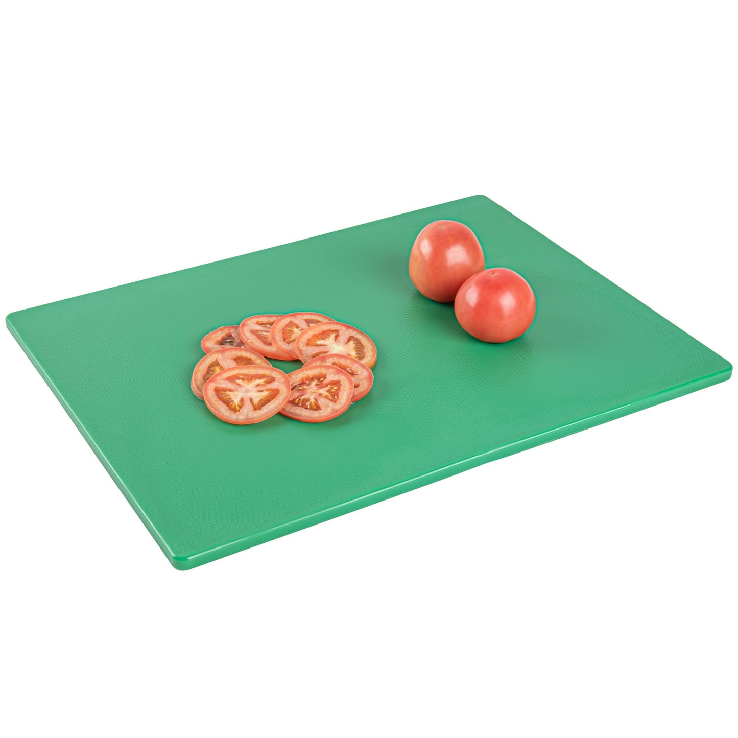 Restaurantware-RW Base 20 x 15 Inch Cutting Boards, 10 Color Coded Chopping Boards - No Scratch, Dishwashable, Green Plastic Cutting Board Mats, No Odor, Durable, No Slip, For Fruits And Vegetables