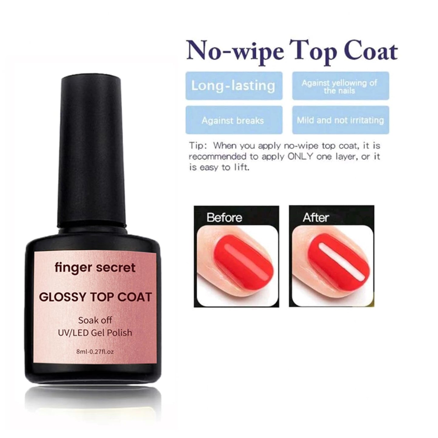 Poly Extension Gel Nail Kit - Professional Nail Gel Set with Slip Solution and Lamp Nail Art Design Beginner,All-in-One French Kit,Nail Thickening Solution