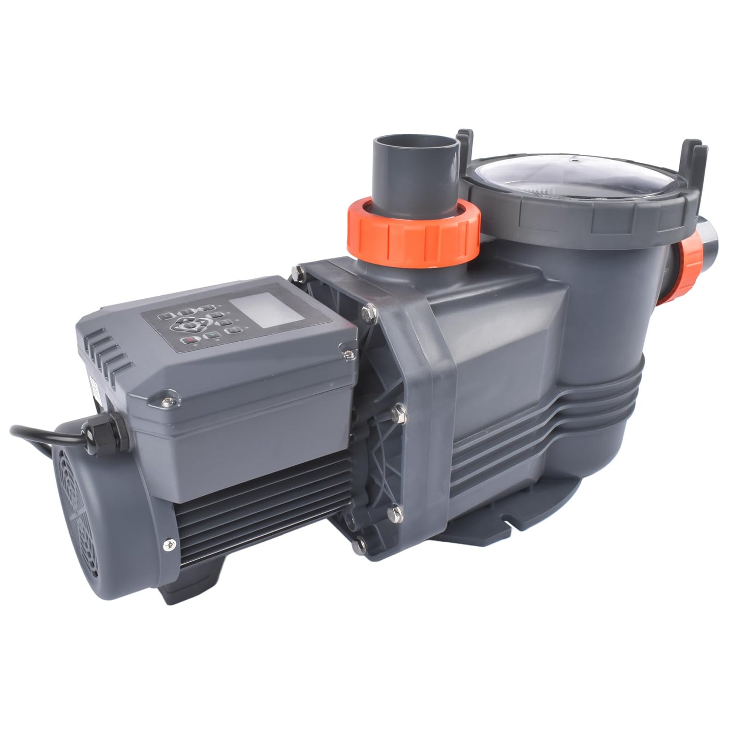 Getanye 2.5HP Variable Speed Pool Pump, 10567GPH High Flow Energy Efficient Pool Pump for Above and Inground Pool with Programmable Timer & Rain Cover, 220V-240V, XKP1807BP