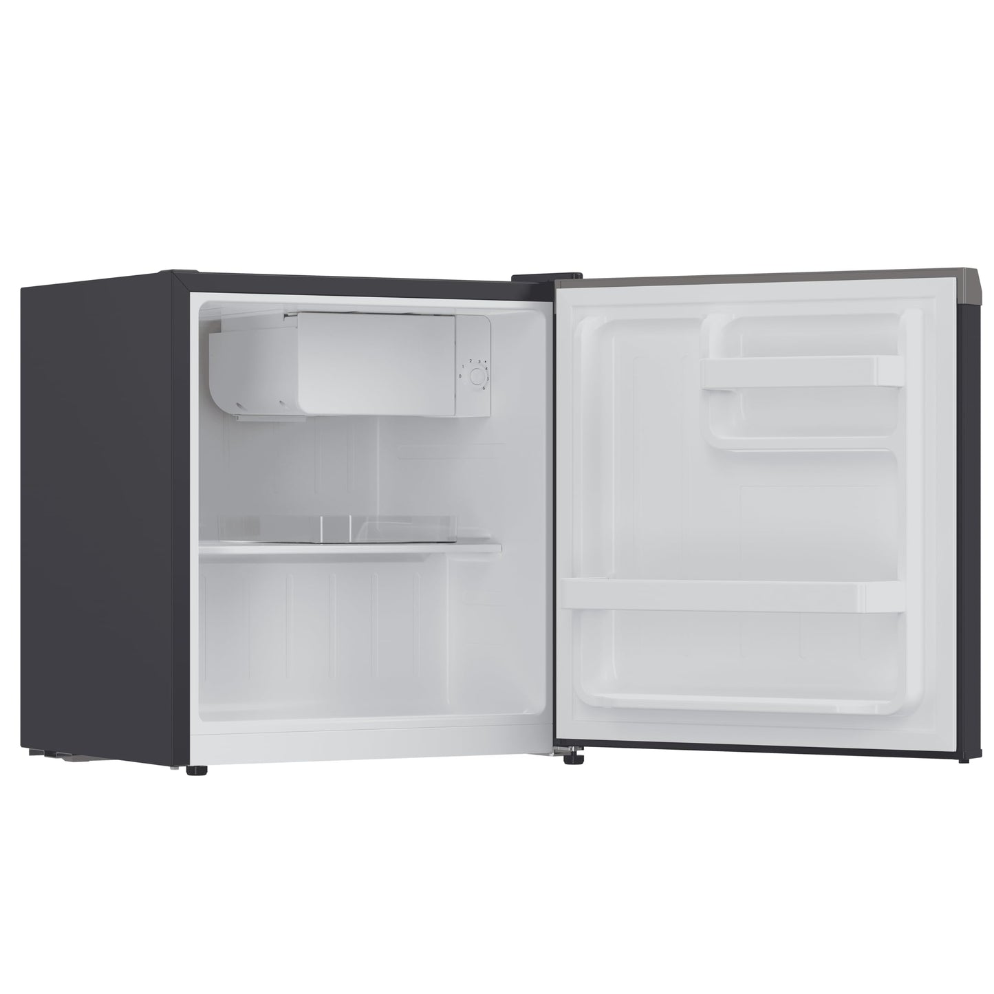 Frigidaire 1.6 cu ft Compact Mini Fridge, Perfect for Home or Office, Contemporary Series, Black, 1.6 cu ft