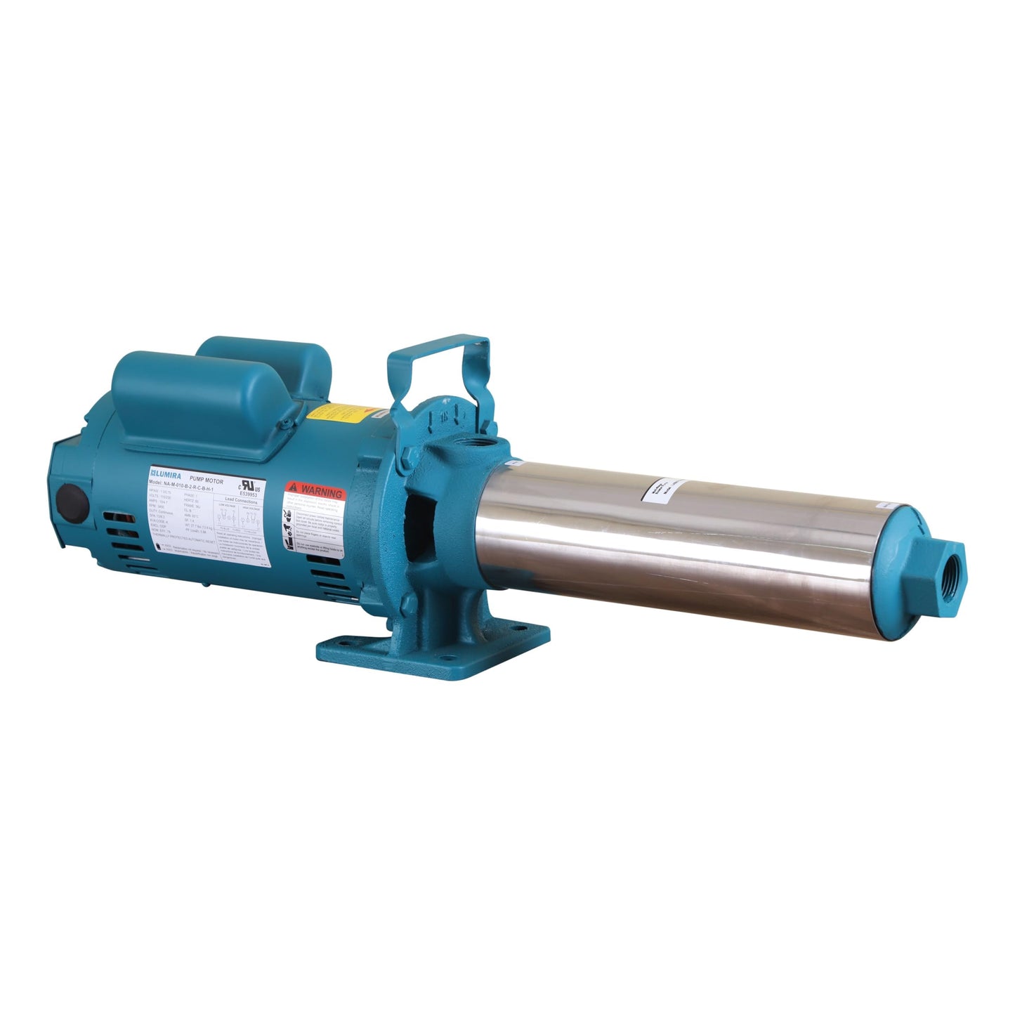 LUMIRA Multi stage booster pump - 07 GPM,13 STAGE, 0.75 hp, 115/230 Volts, 1 phase, 1" FNPT connections
