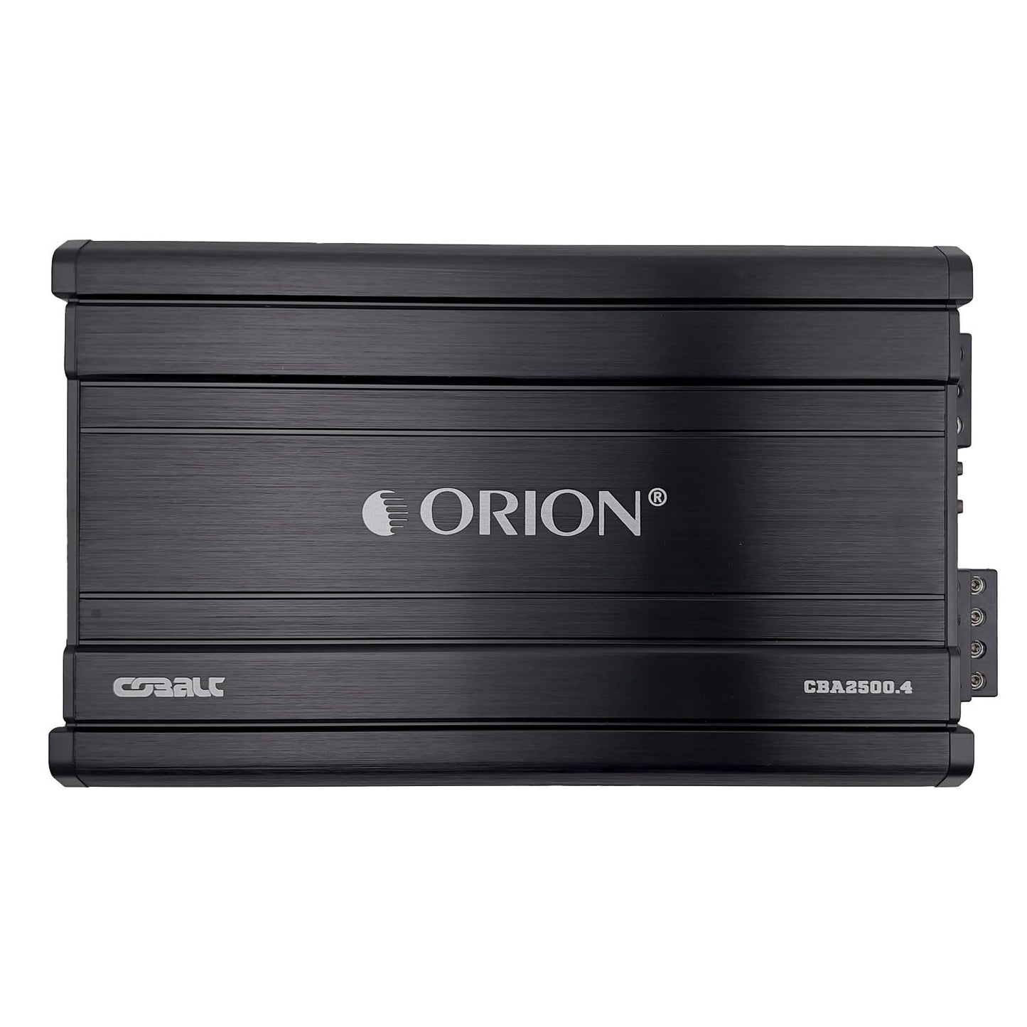 Orion Cobalt Series CBA2500.4 High Efficiency 4-Channel Class A/B Amplifier for Car Audio Stereo - 2500W Max, 400W RMS, 2/4 Ohm Stable, Adjustable Low/High Pass, Bass Boost, MOSFET Power Supply
