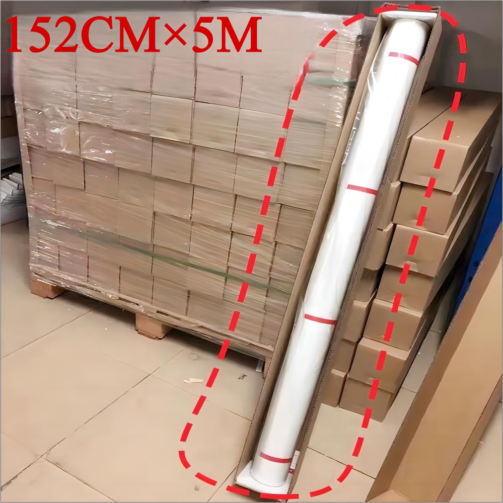 ANZO TPU PPF Car Clear Paint Protection Film Roll: 7.5mil Thick, (5 Feet x 16.6 Feet)，Non-Yellowing, Self-Healing for Cars, Trucks, SUVs | UV Protection, Optical Clarity, Gloss Finish