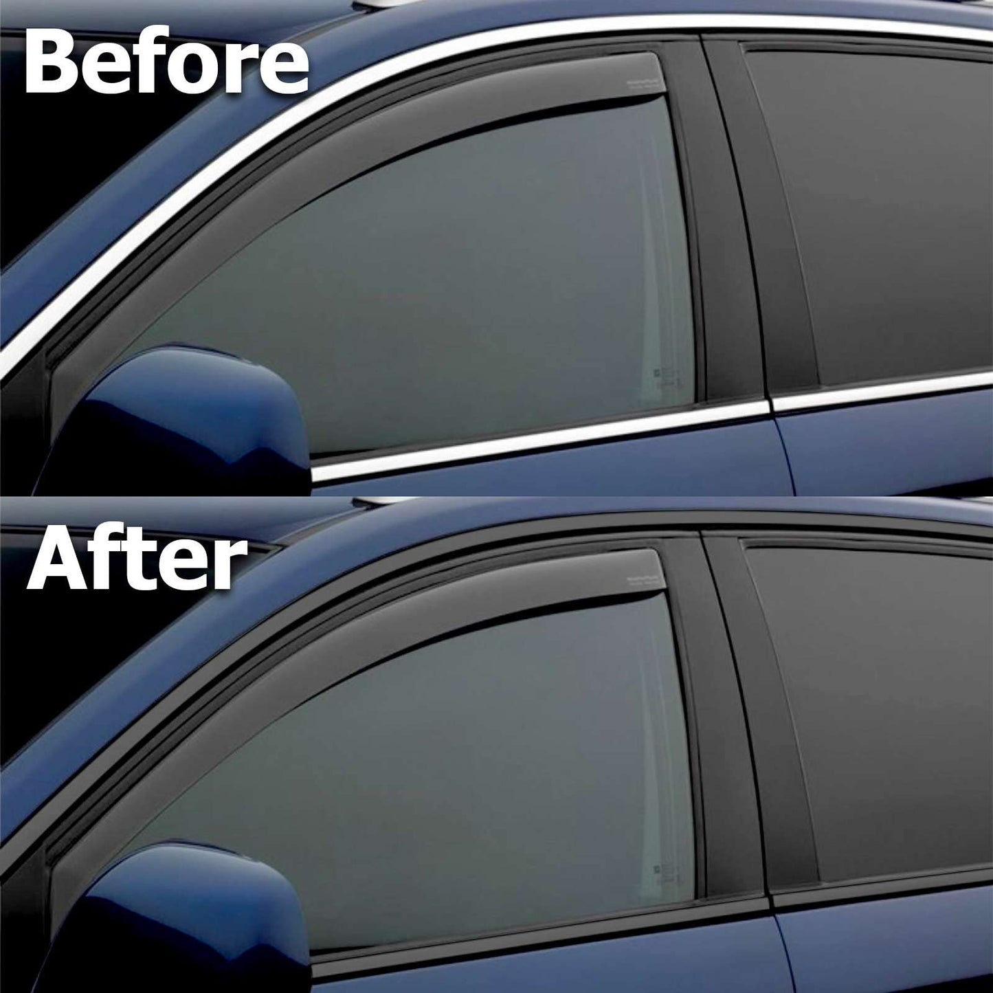 4 inchesx75 Feet Matte Black Vinyl Wrap Kit for Black Out Chrome Delete Window Trim Door Trim Made from Genuine 3M 2080 Film