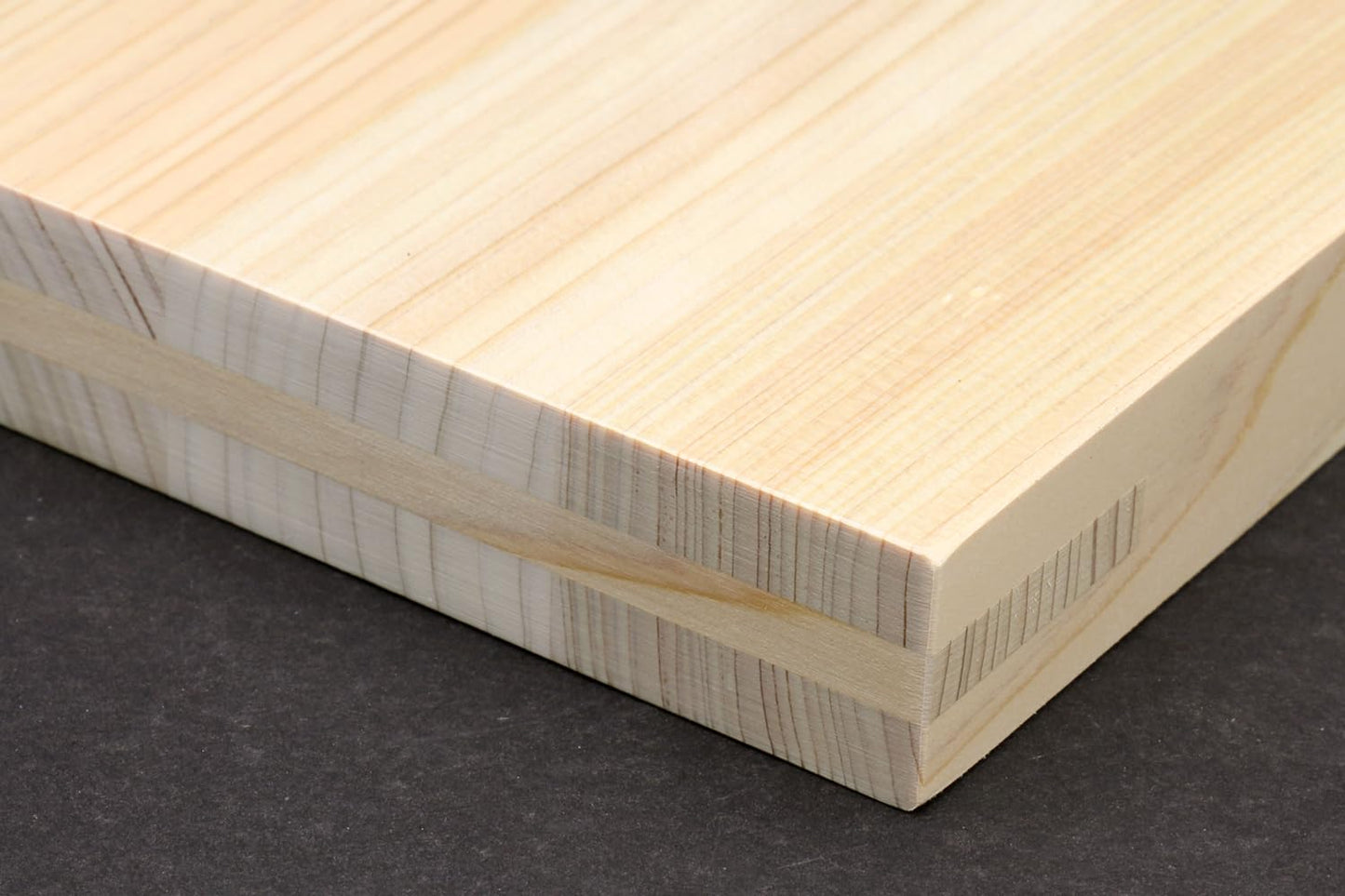 Yoshihiro Hinoki Cypress Anti-Twist Core Cutting Board, Japanese Hinoki Wood, Knife Friendly, Professional Grade (X-Large)