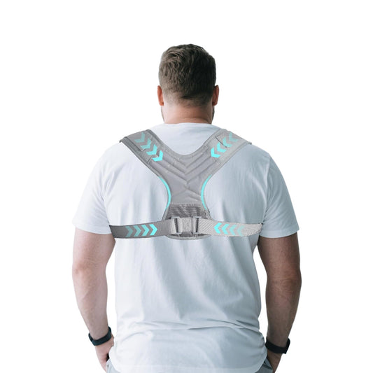 King Mills Plus Size Back Brace, Back Brace Posture Corrector for Women and Men, Ideally Use as Plus Size XL to XXXL Back Straps for Posture, Back Spine Corrector, or Rounded Shoulder Corrector