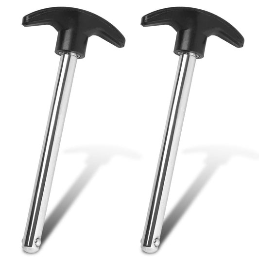 BLMHTWO 2PCS Weight Pins for Weight Stack Machine, Weight Stack Pin Replacement, Gym Pins for Weight Stack (3/8" Diameter; 4.4" Locking Space)