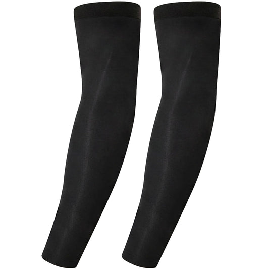 Xeoxarel UV Sun Protection Arm Sleeves - Tattoo Cover Up - UPF 50 Sports Compression Cooling Sleeve for Men & Women Black