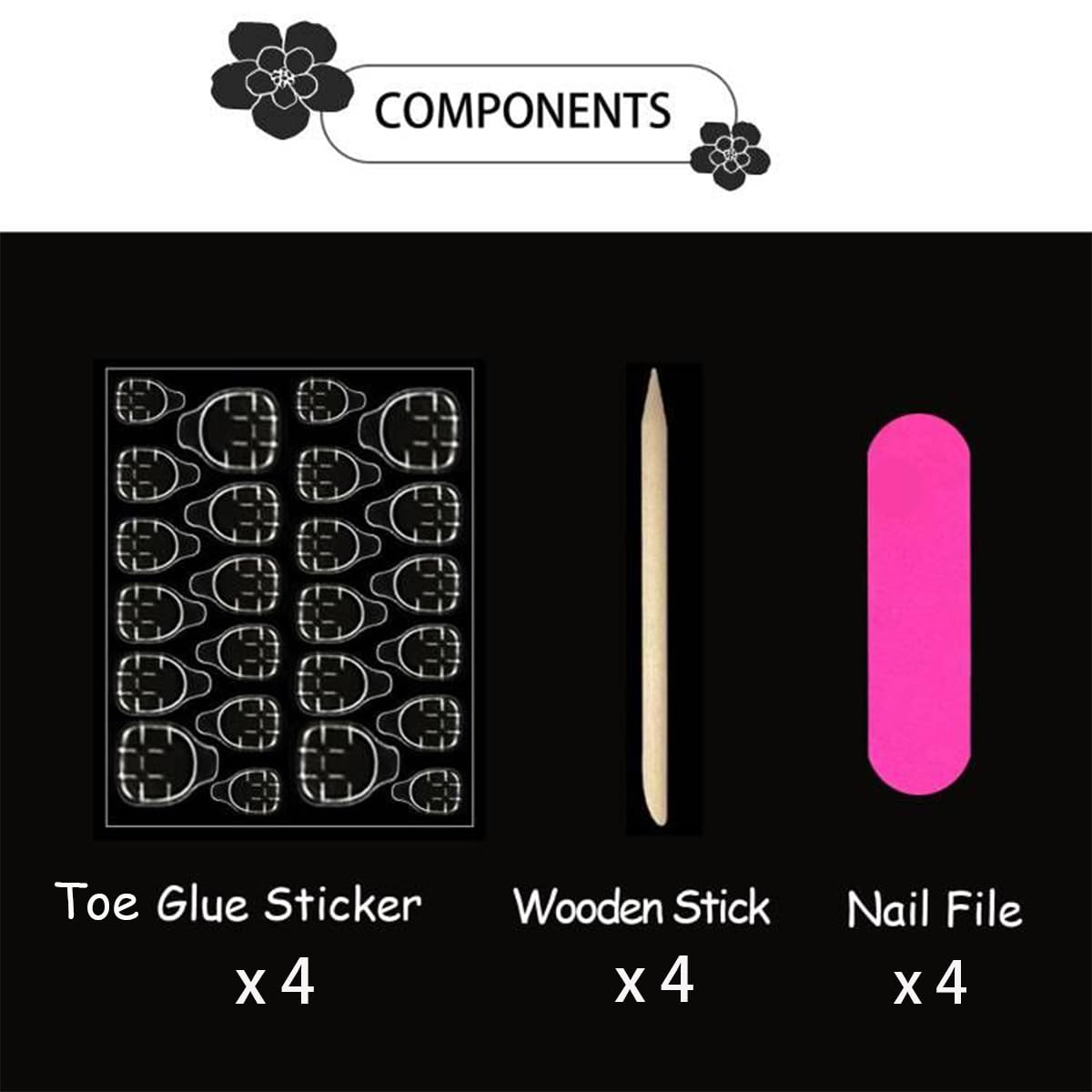 120Pcs Press on Toenails, 4 Colors Cat Eye Press On Toe Nails Short Square Fake Toe Nails Shiny Glitter Toe Press Ons for Women & Girls, Glossy Toe Fake Nails for Women Manicure