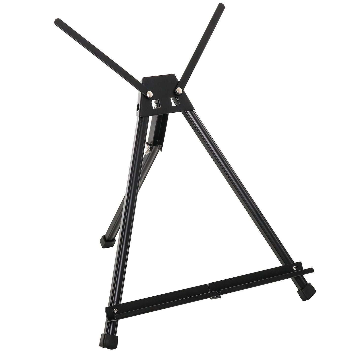U.S. Art Supply Tabletop Easel for Painting - 15" to 21" Adjustable Metal Painting Easel - Portable Art Easels (Pack of 3) for Display Table Stand - Canvas, Whiteboards, Posters, Signs, Drawings
