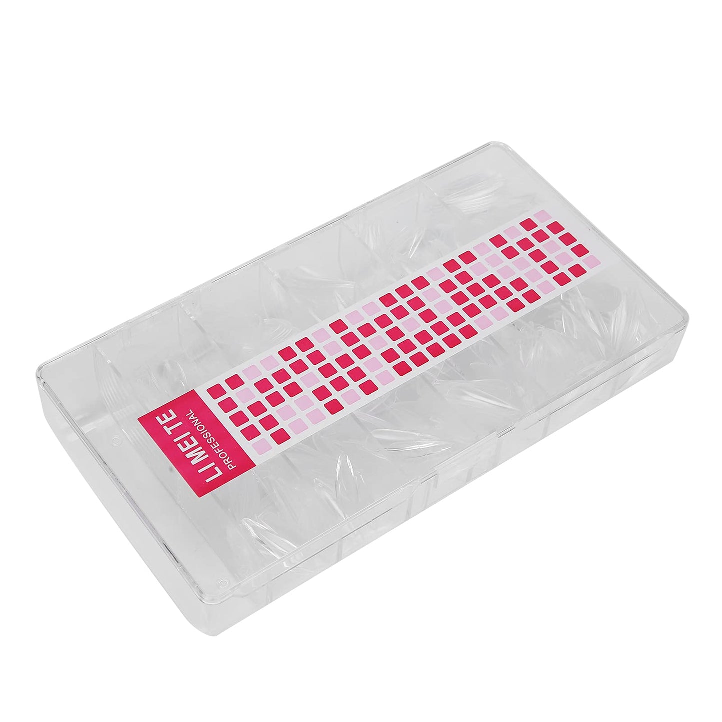 500PCS Nail Tips Full Cover Clear Stiletto Long Fake Nails ABS Material for Nail Salons DIY Nail Art 10 Sizes 0 9 Durable Odorless
