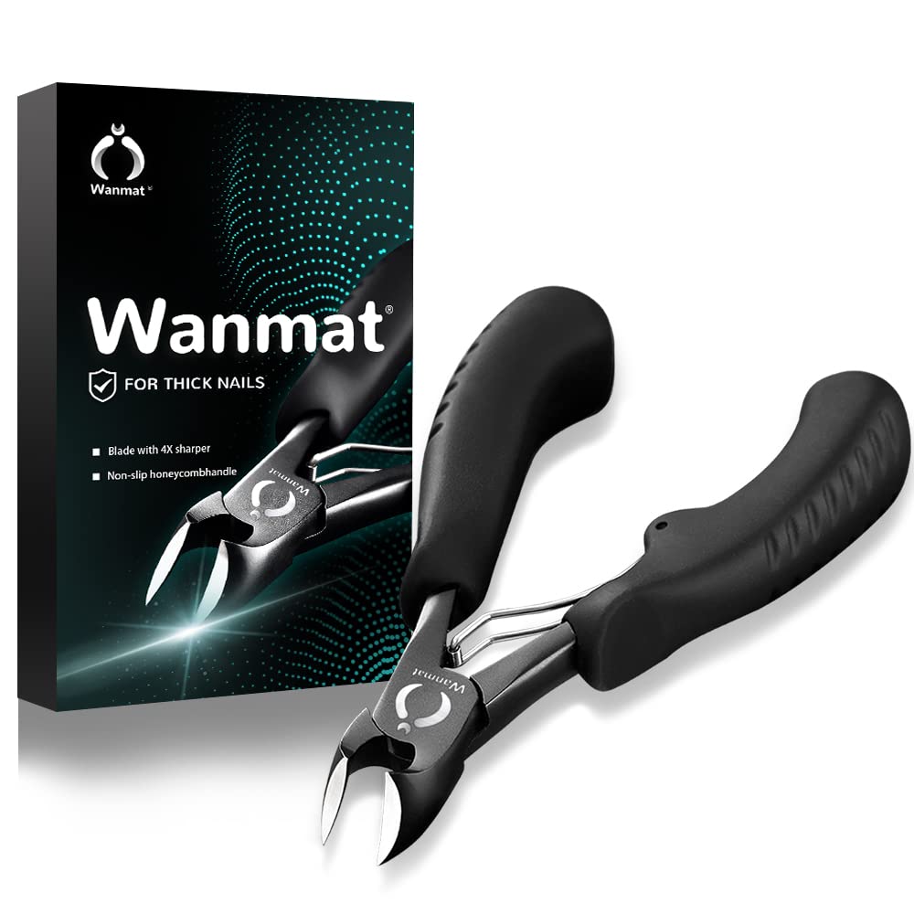 Toenail Clipper Thick Nails Cutter: Long Handle Heavy Duty Nail Cut for Seniors