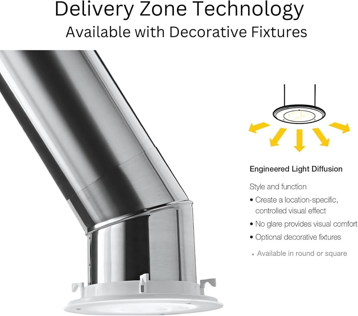 Solatube® 290DS 14-inch Wide Tubular Skylight Kit with 2 x 20 Long Extension Tubes | Solar Tube for Natural Daylight, Energy-Efficient Illumination, Interior Lighting, and Home Improvement