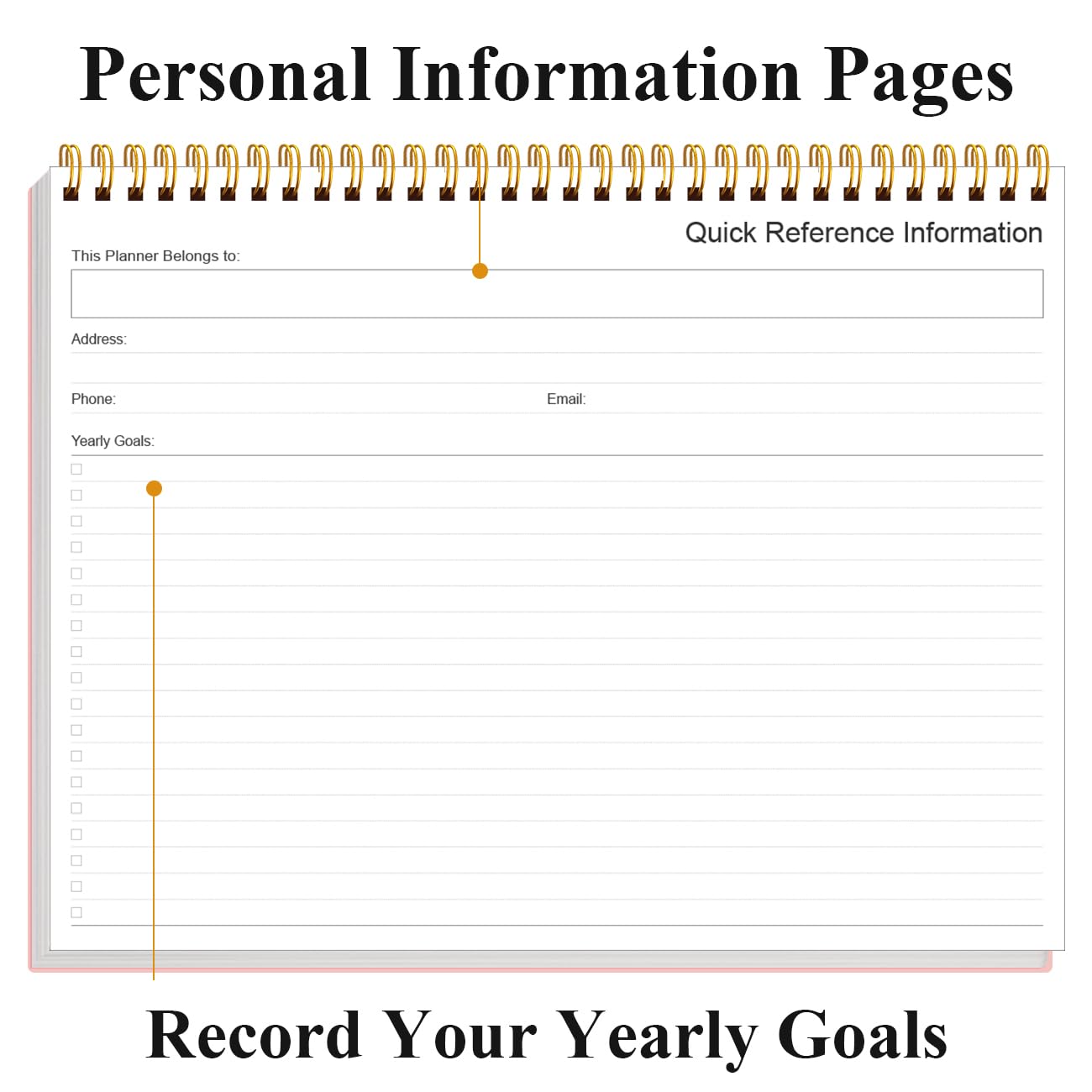 Weekly Productivity Dashboard - 8.5" x 11" Dashboard Desk Notepad Has 6 Focus Areas to List Tasks for Goals, Projects, Clients, Academic or Meal-Organize Your Daily Work Efficiently, 54 Weeks, Light Pink