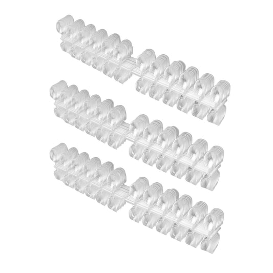 Nail Polish Color Card, Practice Skills Short Square Round Nail Color Display Tips Professional for Salon for Beginners