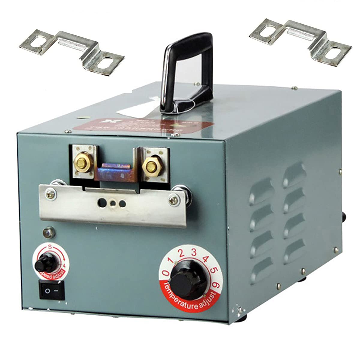 PreAsion 110V Automatic Chicken Debeaking Machine Poultry Beak Cutting Machine with 2 Blades Poultry Debeaking Machine Chick Beak Cutting Chicken Beak Removing Machine