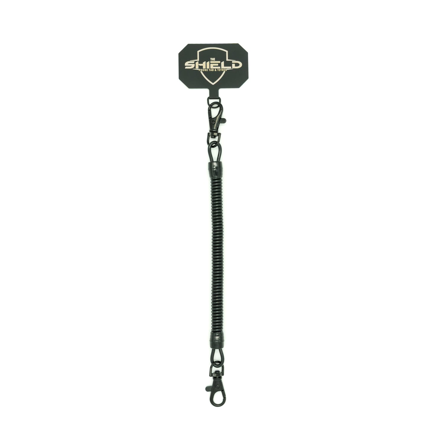 Rogue Fishing The Shield Phone Tab & Tether – Anti Theft Strap with Retractable Phone Tether – Waterproof Leash Lanyard for Kayak, Fishing, and Outdoor Gear Security