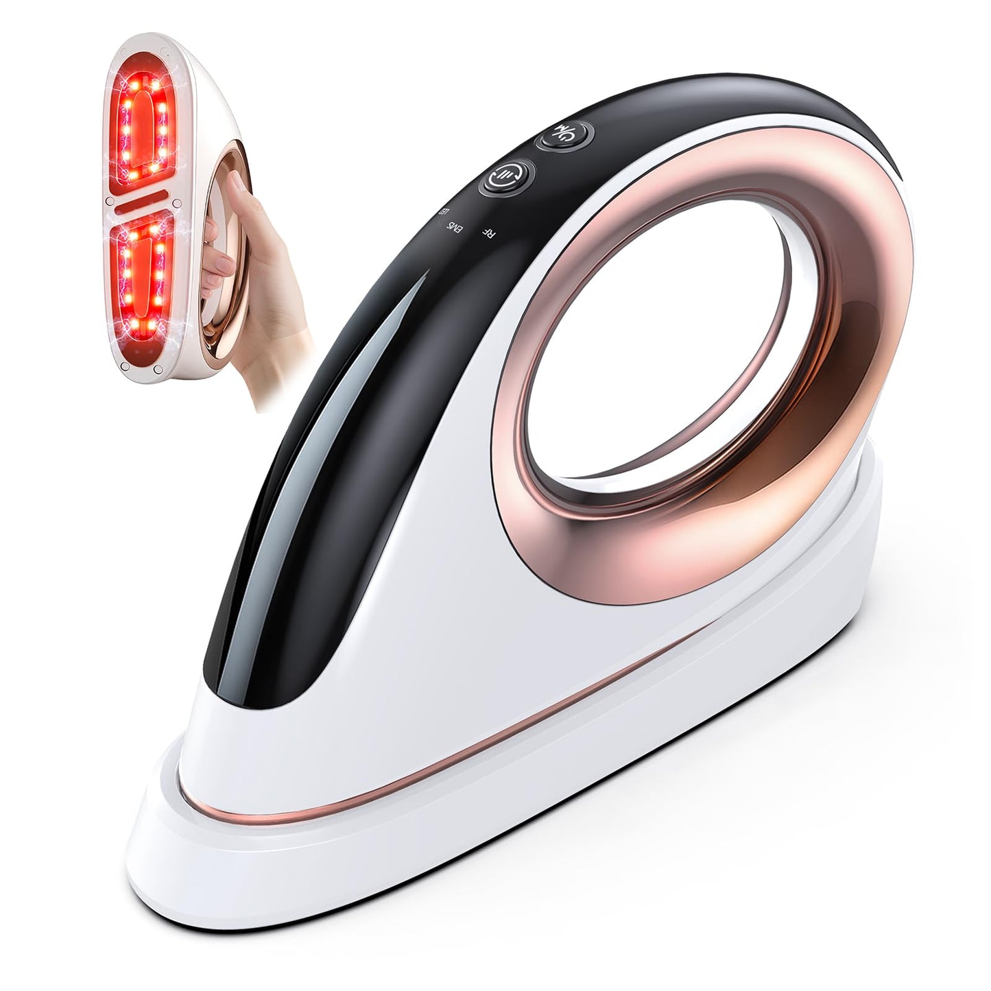 Mozoss Cellulite Massager, Body Sculpting Machine Radio Frequency Device for Body Massage and Cellulite Removal, Suitable Use on Belly, Arm, Waist, Leg
