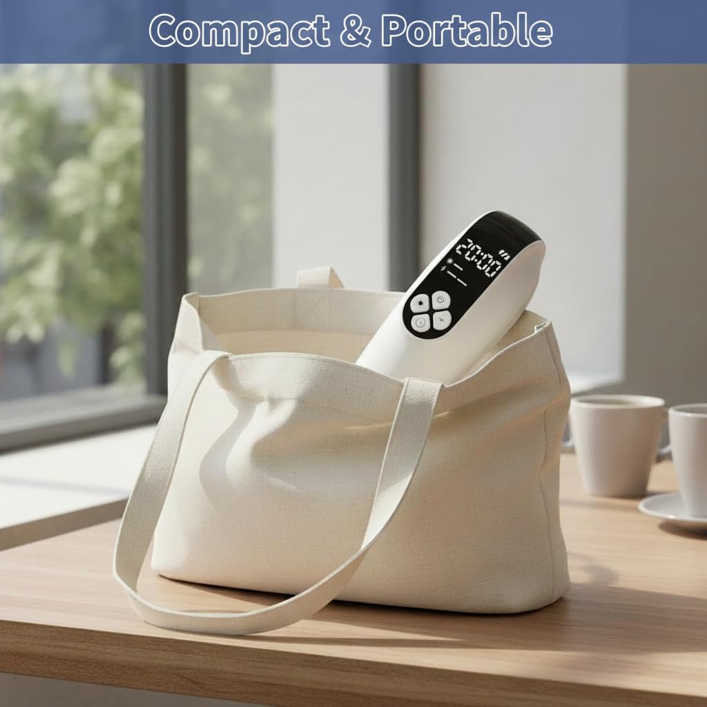 2-in-1 Portable Relaxation Unit with Adjustable Strap, Dual Modes, Hands-Free Design for Daily Comfort
