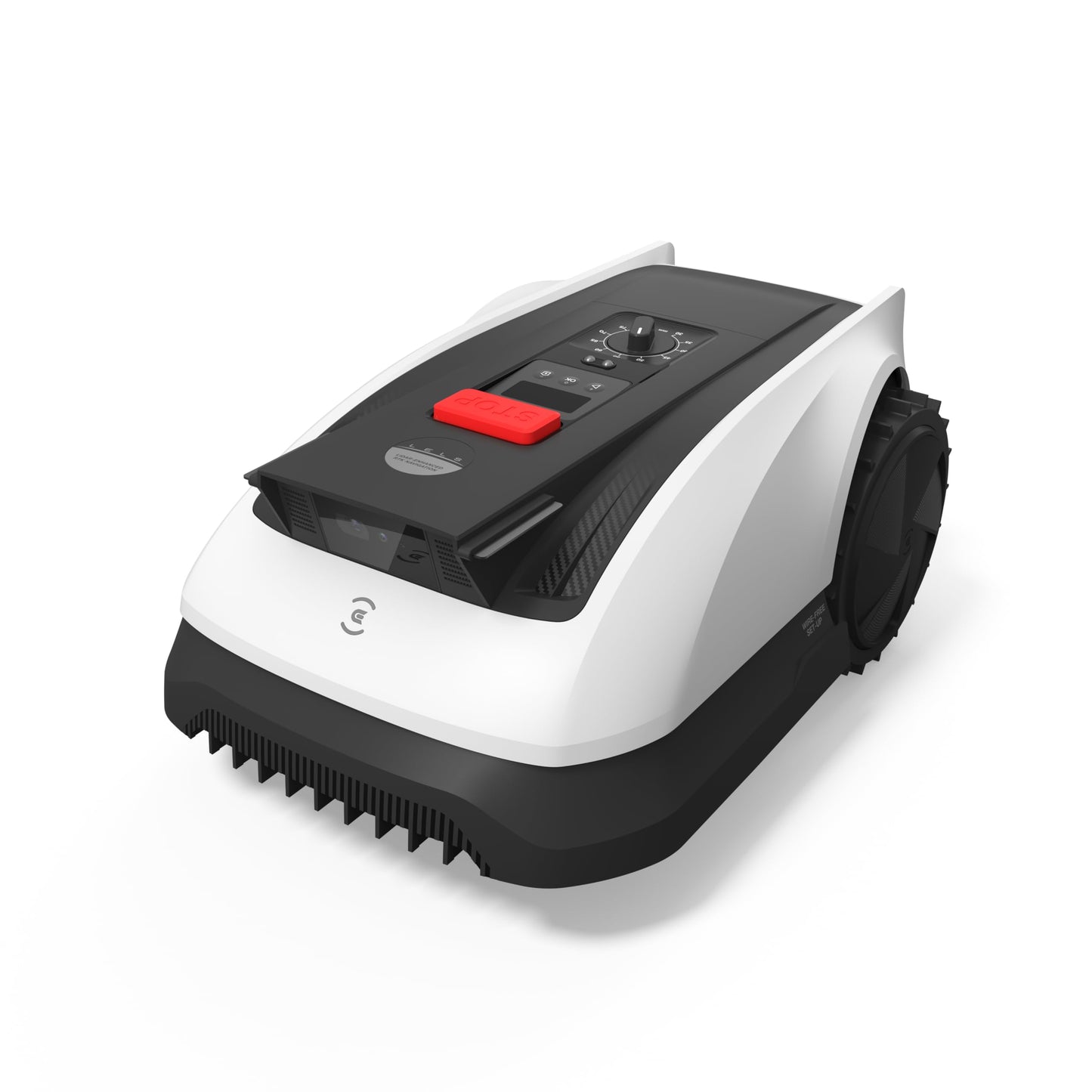 ECOVACS Goat O1000 RTK Robot Lawn Mower, 8.66" Cutting Width, Wire-Free Vision for 1/4 Acre Lawn, Automated Mapping, APP Control, 3D Obstacle Avoidance, Zero-Edge Cutting