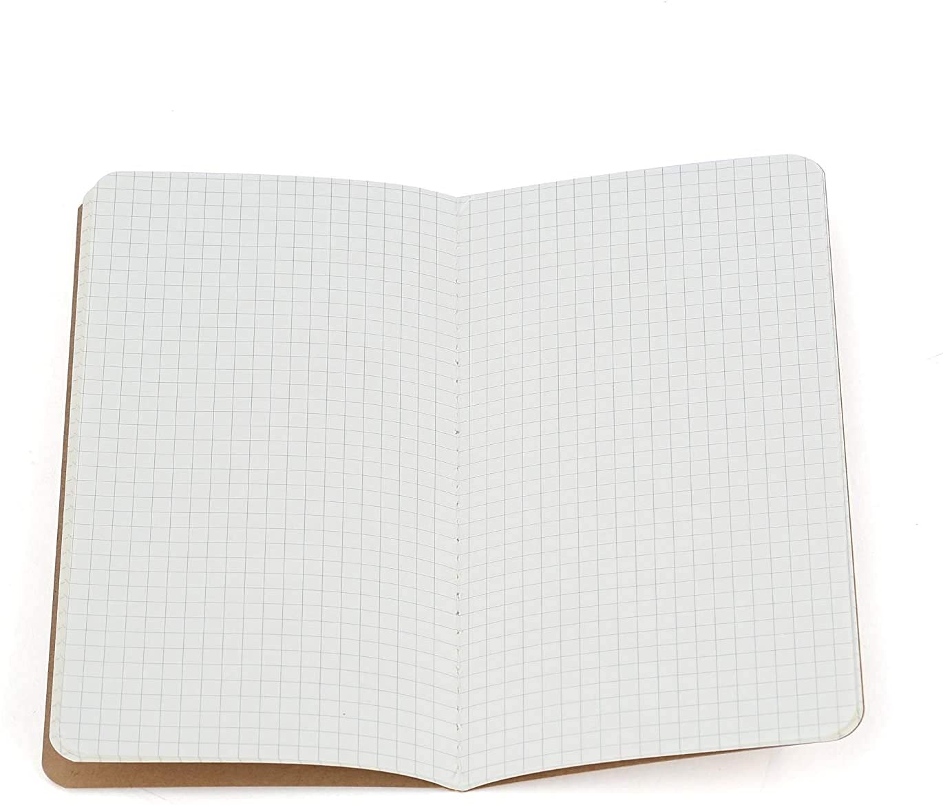 WANDERINGS A5 Grid Travelers Notebook Insert / A5 Journal Refill | 5.5 x 8.3 (14cm x 21cm) | 3 Booklets, 240 Pages | Travelers Notebook Refills for Journals, Diaries, Planners
