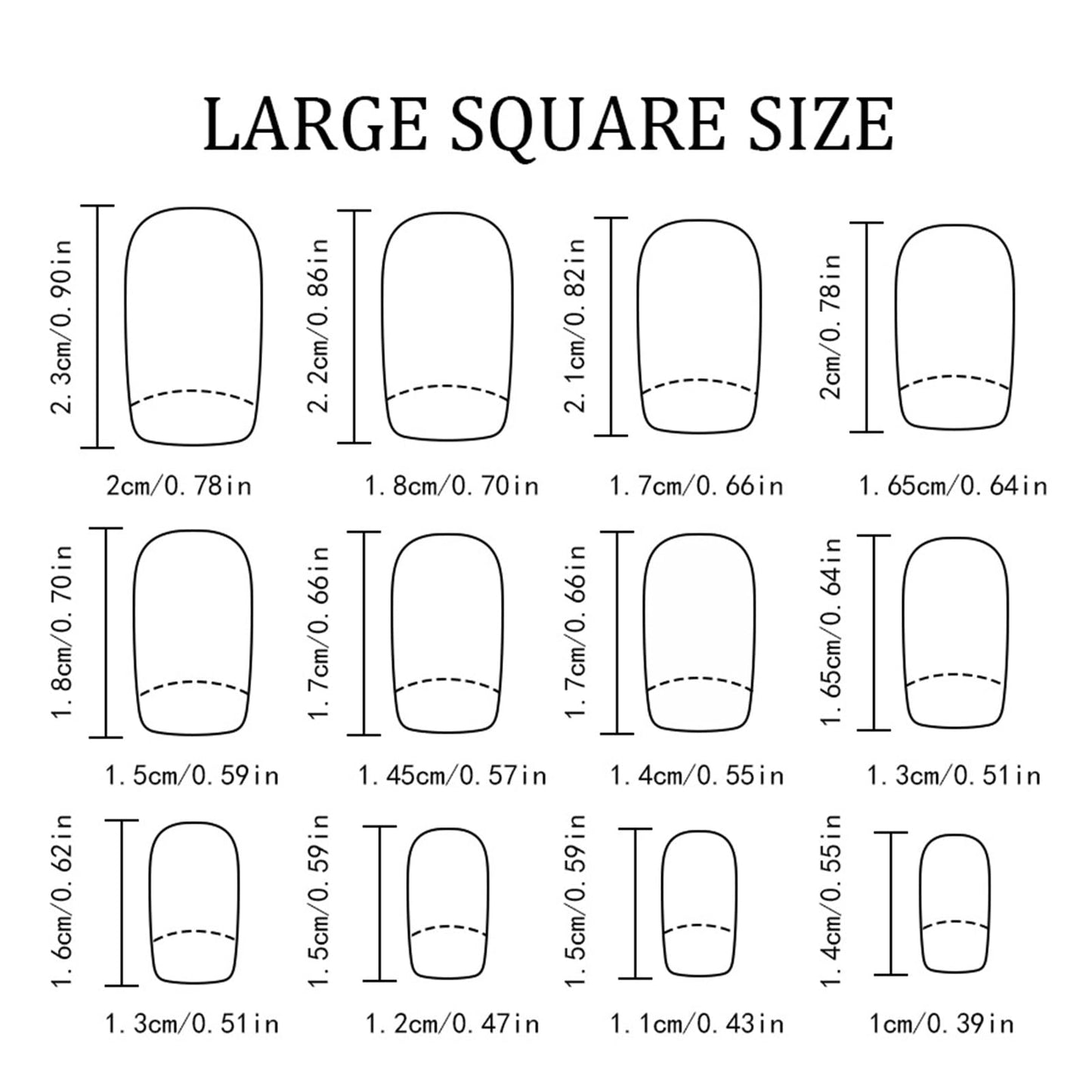 Rainbow Polka Dot Press on Nails Medium Square Fake Nails with Lines Dots Design Colorful Acrylic False Nail Glossy Full Cover Stick on Nail Reusable Artificial Summer Nails for Women 24Pcs