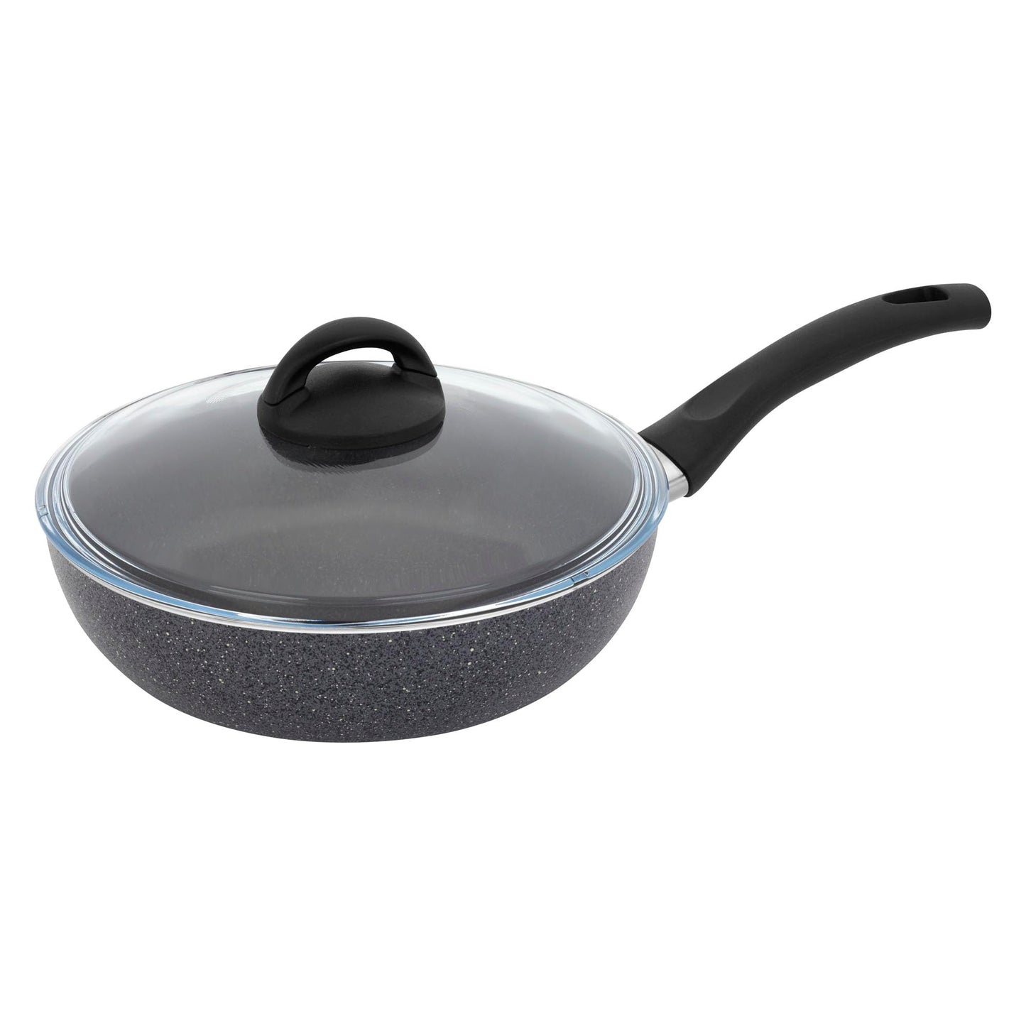 Henckels Everlift Granite 10-Piece Nonstick cookware set, Made in Italy, durable 3-layer granite-hued nonstick coating from recycled materials, Oven safe to 400°F, Dishwasher safe