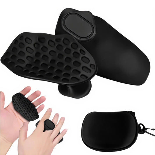 LoKovoXI Gym Grip Pads for Strength Training - Ergonomic Silicone Workout Grips for Weight Lifting, Pull Ups, Deadlift, Dumbbell & Kettlebell Exercise, Non-Slip Palm Protector Gloves for Men Women