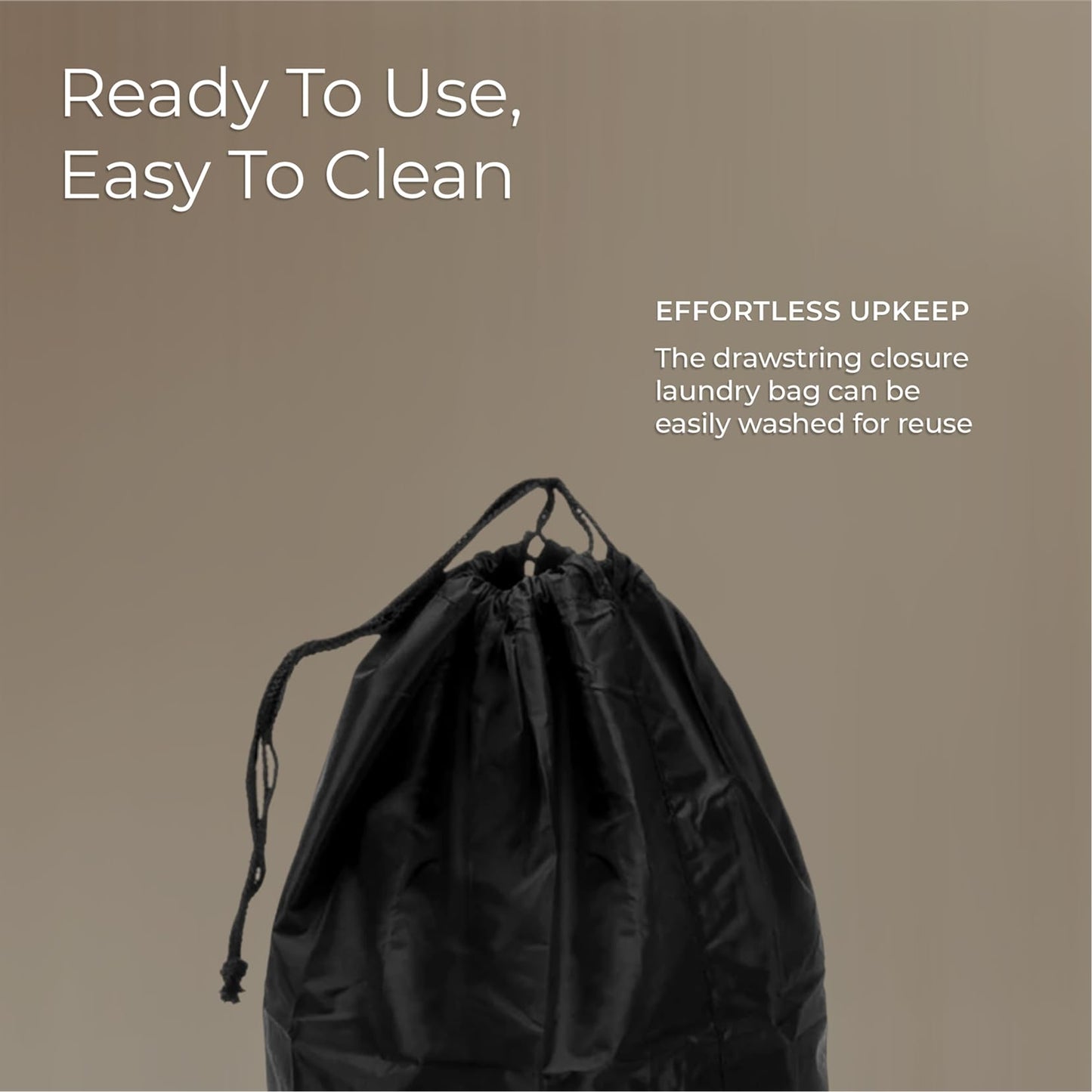 Briggs & Riley Travel Laundry Bag with Drawstring & Carry On Compression Packing Cube Set- Bag Organizer for Suitcase & Luggage, Travel Essentials for Women & Men, Pack Accessories for Vacation- Black