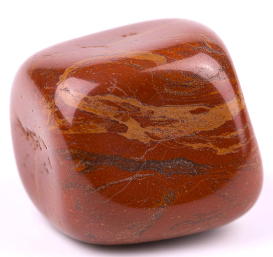 Red Jasper Tumbled Stone – Natural Crystal Gemstone for Strength, Grounding & Positive Energy – Pocket Stone for Meditation, Reiki, Chakra, Yoga & Spiritual Décor