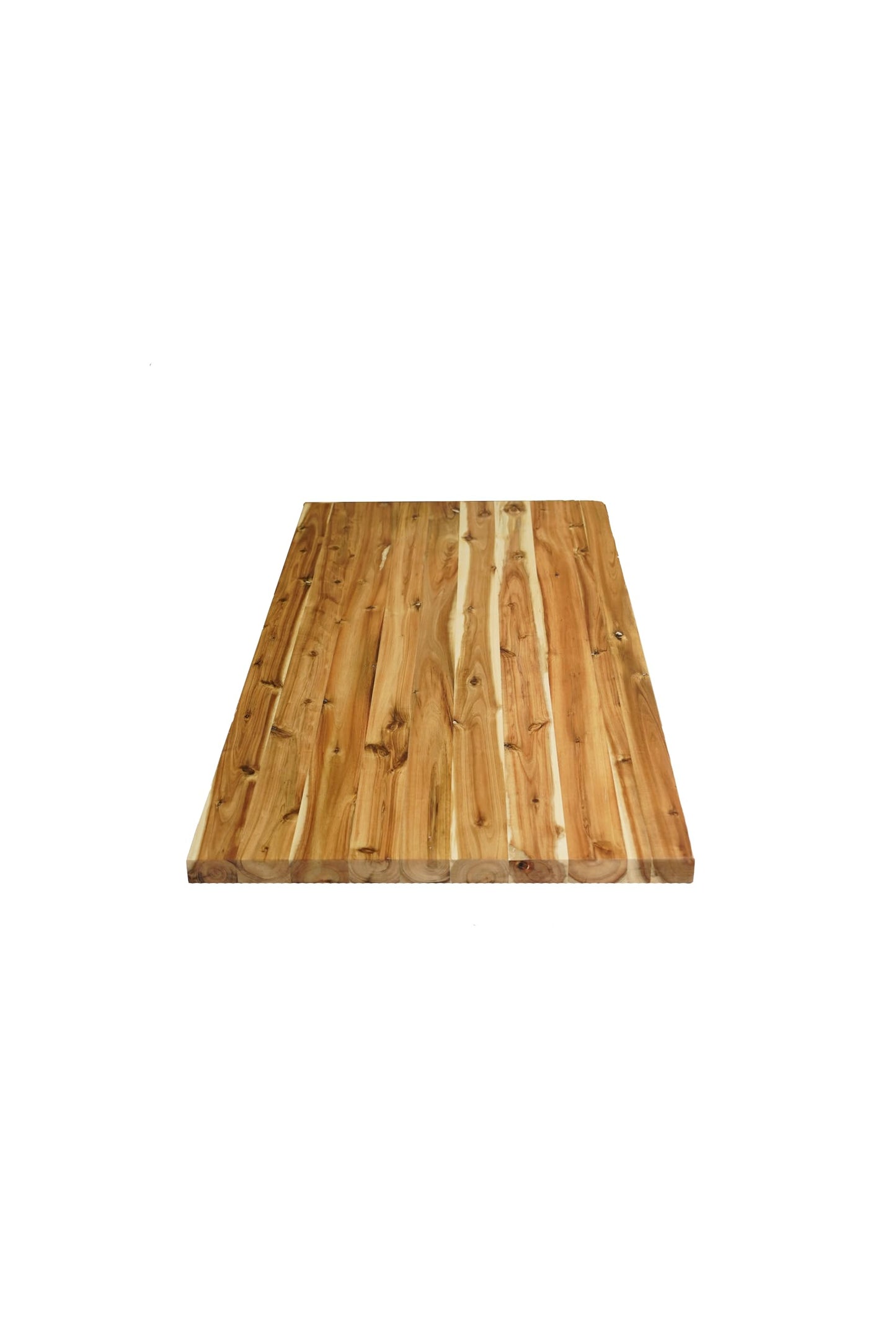 BingLTD - 48" L x 24" Rectangular Acacia Butcher Block Standard Countertop with Edge Grain (CT4824-AC-CC)