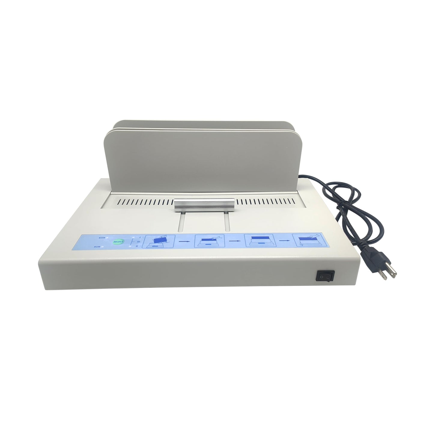 Thermal Binding Machine, 500 Sheets Capacity 50mm Thickness - 110V Hot Melt Binder Compatible with A3(Short Edge)/A4/A5/A6 Documents
