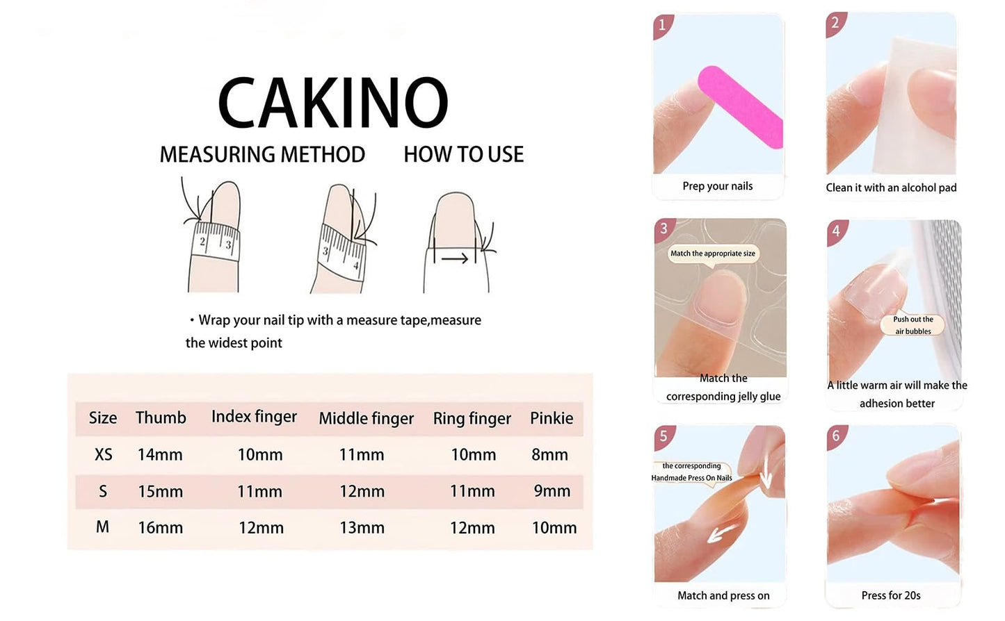 10 Short Oval Handmade Press On Nails | 3D Floral with Cat Eye Polka Dot & Sweet Bow details,Winter Styles | Skip Salon Trips, Easy to Apply & Remove, Reusable (251106, XS)