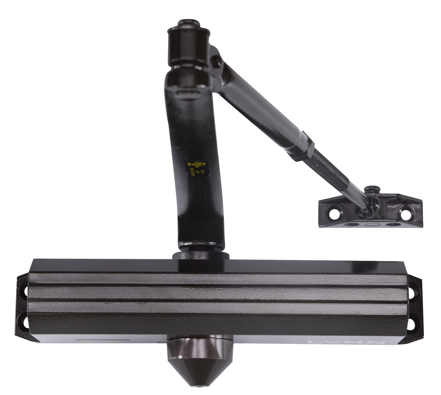 CLG HARDWARE Medium/Heavy Duty Commercial Door Closer DC7016 - Surface Mounted, Grade 1- ADA & UL 3 Hour Fire Rated, Adjustable Size 1-6 for Entrances & Aluminum Storefronts - US10B Dark Bronze