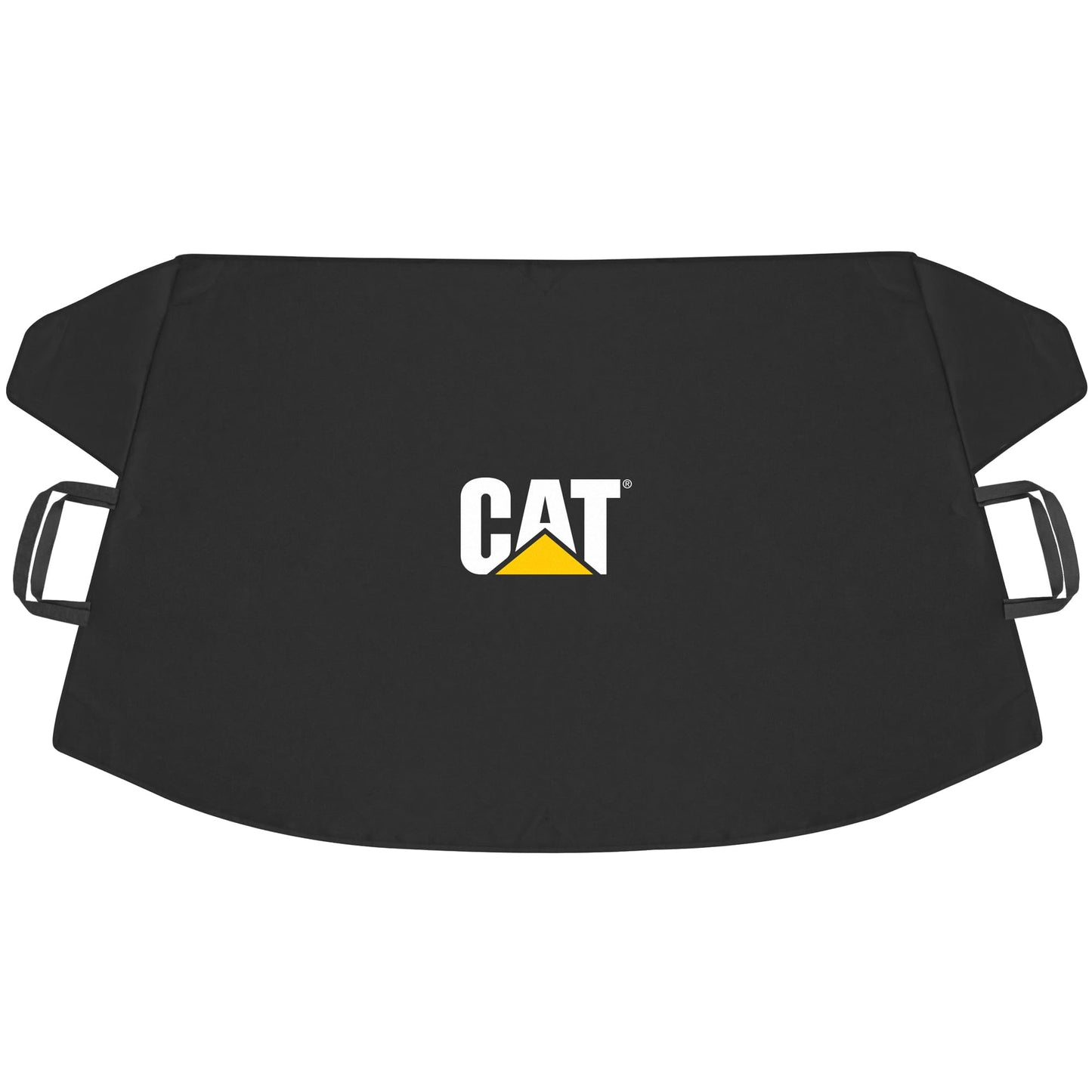 Cat® Windshield Snow Cover, Toughest Car Frost Protector for Ice & Sleet, Weatherproof for Winter, Includes Anti-Theft Straps, Freeze Protector for Auto Car Truck Van SUV, Wide Size 78"x45" inch,Black