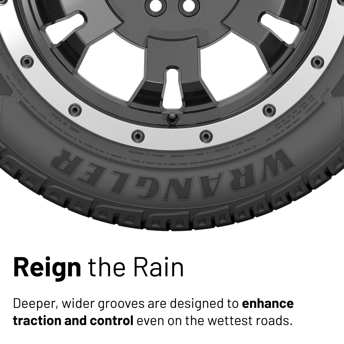 Goodyear Wrangler Steadfast HT All-Season Tire, 245/60R20, Set of 1