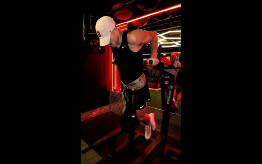 Brute Belt – The Ultimate Nylon Dip, Pull-Up and Squat Belt for Strength Training (Camo, Medium)