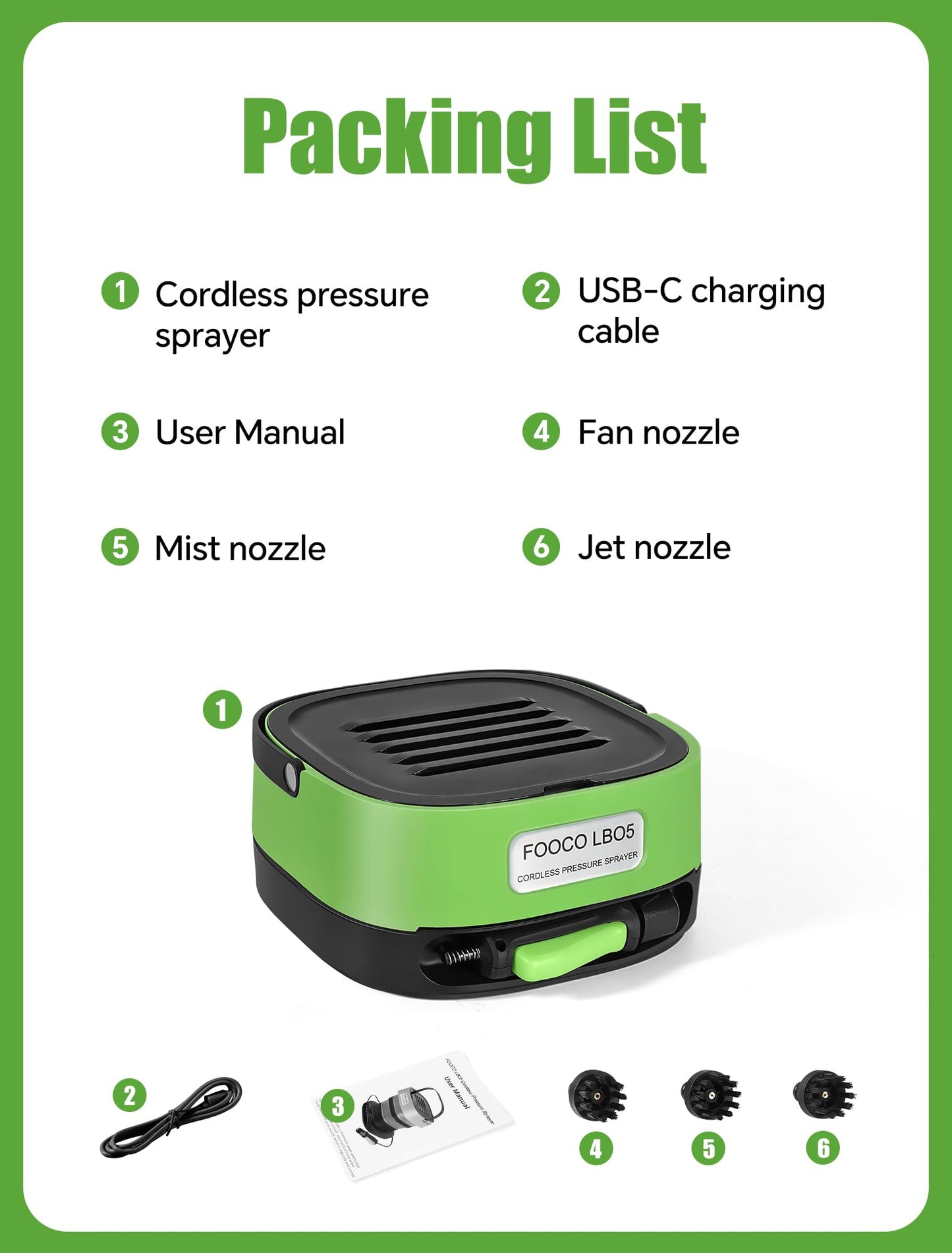 Portable Cordless Electric Sprayer with 3.2 Gal Water Tank, Auto-Retract & Any-Length Lock Hose Reel, Portable Pressure Washer for Rinseless Car Wash, HVAC Coil Cleaning, Pet Care, and Camping Shower