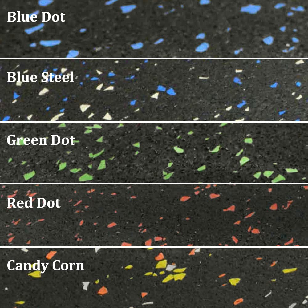 Rubber-Cal Elephant Bark Floor Mat, Black, 3/16-Inch x 4 x 20-Feet