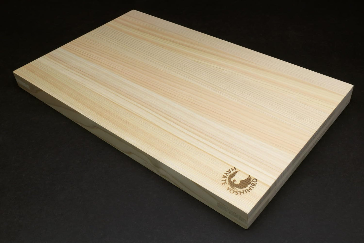 Yoshihiro Hinoki Cypress Anti-Twist Core Cutting Board, Japanese Hinoki Wood, Knife Friendly, Professional Grade (X-Large)