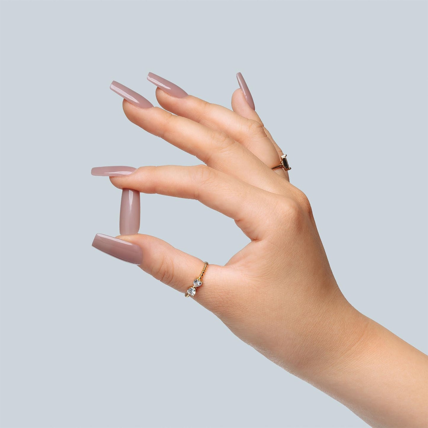 Apres Neutrals Gel-X Mia Box Of Press On Nails, 11 Sizes 00-9, Soft Gel Nail Tip Box (150pcs) (Natural Square Short, 150pcs)