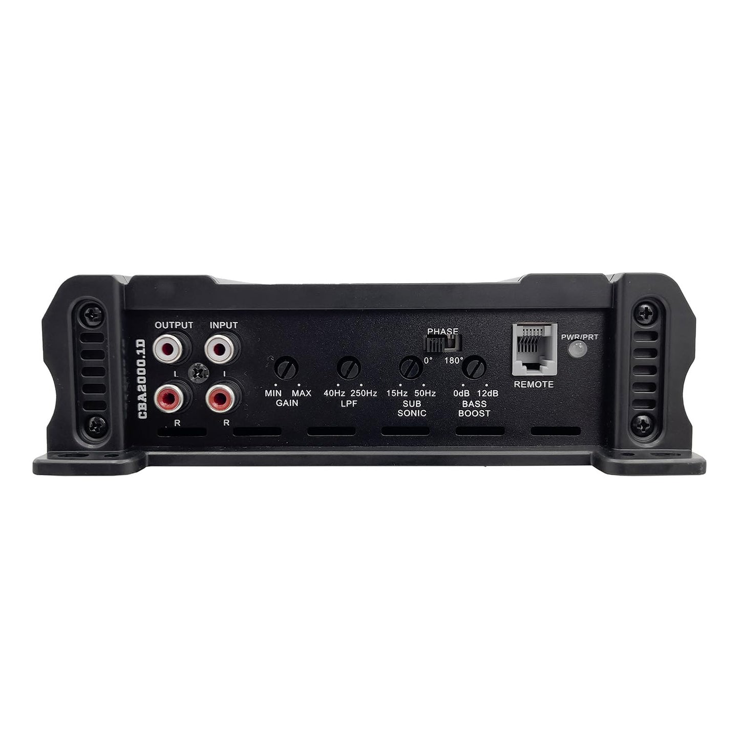 Orion Cobalt CBA2000.1D Monoblock 1-Channel Class D Amplifier for Car Subwoofer, 2000W Max, 500W RMS, 1/2/4 Ohm Stable, Adjustable Low Pass with Bass Boost, MOSFET Power Supply, Bass Knob Included