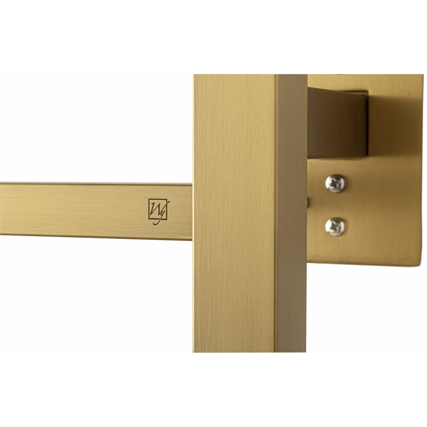 Heated Towel Rack – Brushed Gold Wall Mounted Towel Warmer for Luxurious Bathroom Spa-Like Comfort, 7-Bars, 75 Watts Electric Hardwired UL Certified Safe, WarmlyYours Tahoe