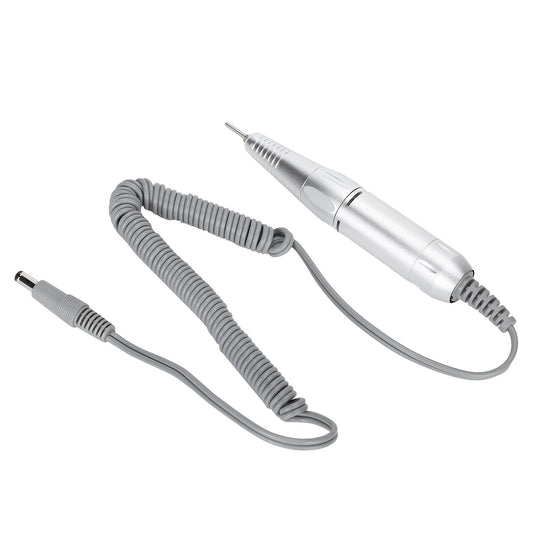 Electric Nail Drill, Replacement Handle for Machine Pen Replacement Nail Polisher Grinder Handpiece 35000 RPM Aluminum Alloy Manicure Pedicure Art Tool