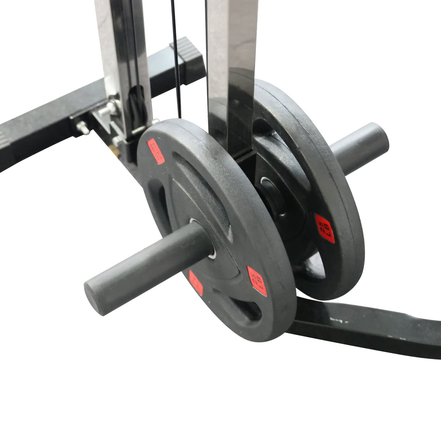Fitvids Black Cable Crossover Attachments for Home Gym – Sports Training – nan – Black
