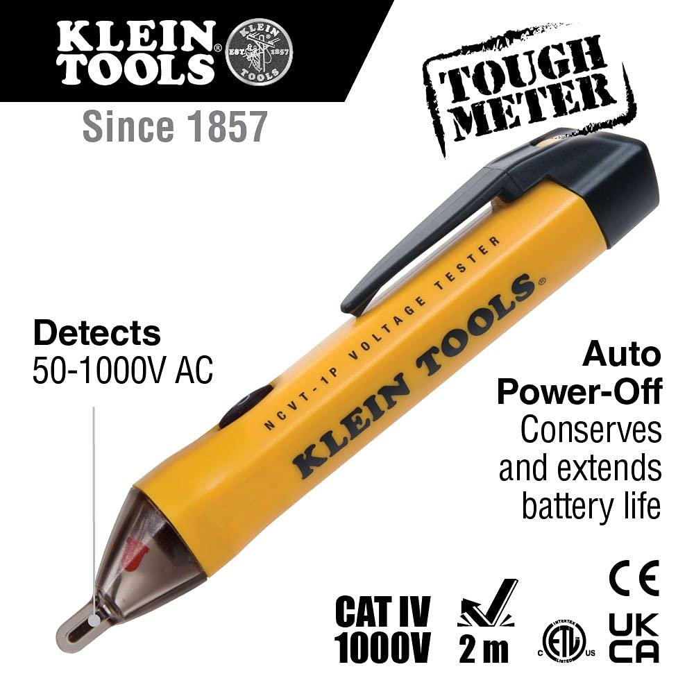 Klein Tools Digital Clamp Meter (CL900) and Circuit Breaker Finder Kit with Voltage Tester Pen