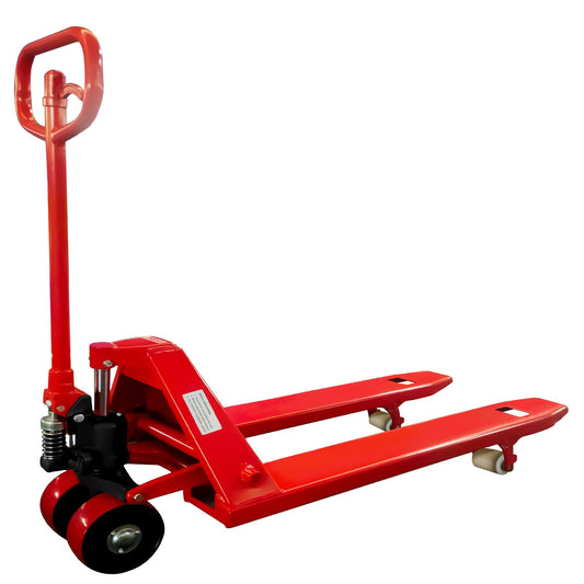 H heami Industrial Manual Pallet Jack Truck, 5500 Lb. Capacity, 27 x 48Hand Pallet Jack
